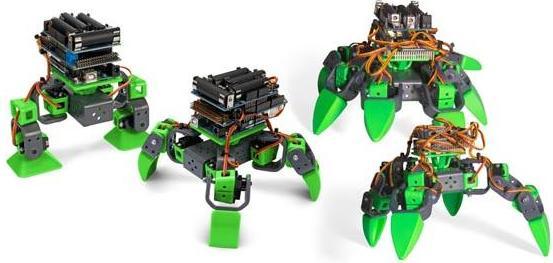 Produktbild Whadda 4-in1 Standard ALLBOT® Roboter-Set - Kompatibel mit Arduino