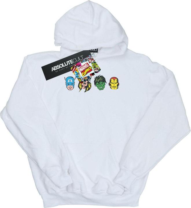 Produktbild Avengers Comic Heads Kapuzenpullover (M)