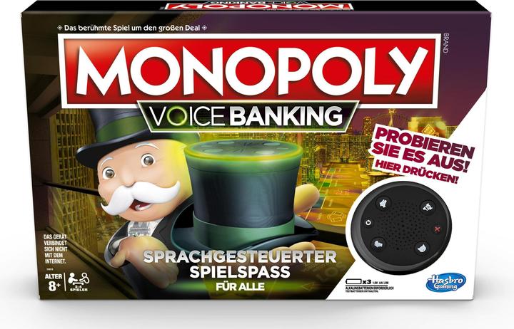 Hasbro Gaming Monopoly Voice Banking (German)