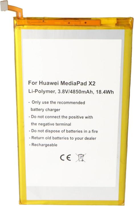 Produktbild AccuCell Akku Huawei 7D-501U, 7D-503LT, GEM-702L Mediapad X2, Mediapad X1 7.0, Mediapad X1 7.0 3G, Mediapad X