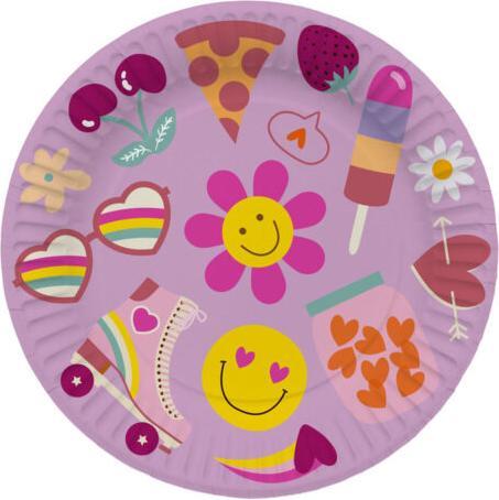 Immagine prodotto Folat Piatto Boho Girlz (8 x)