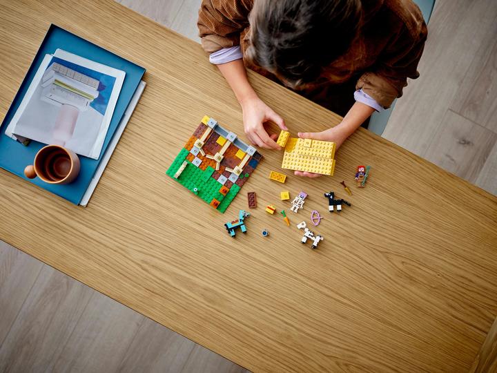 Produktbild LEGO Der Pferdestall (21171, LEGO Minecraft)