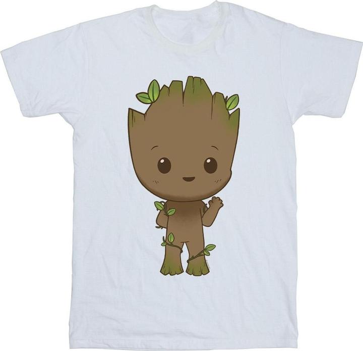 Produktbild I Am Groot Chibi Wave Pose TShirt (XL)