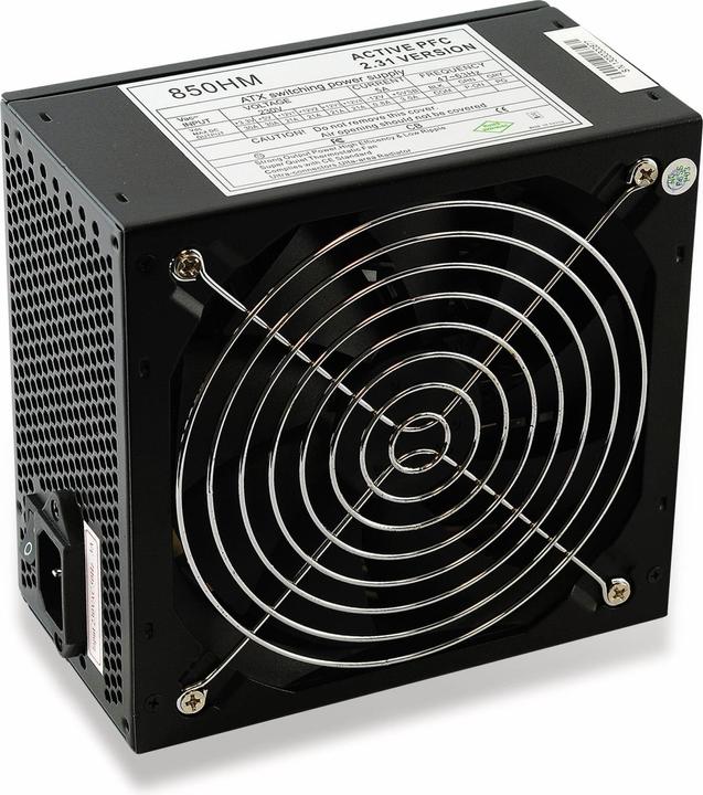 Actual product image Rhombutech Gaming Power Supply Active PFC 850 Watt (850 W)