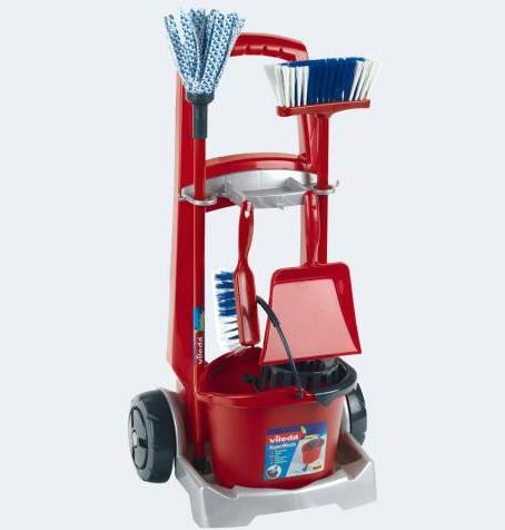 Image du produit Theo Klein Vileda broom wagon