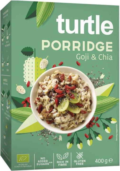 Image du produit Turtle Porridge bio Goji & Chia (400 g)