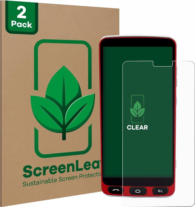Productafbeelding ScreenLeaf Beschermfolie duurzame screenprotector screenprotector folie helder transparant (2 Stuk, Olympia Neo)