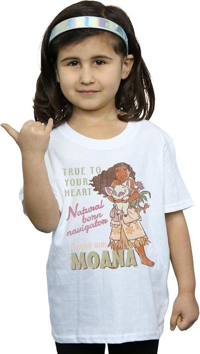 Image du produit Disney - T-shirt MOANA NATURAL BORN NAVIGATOR - Fille (116)