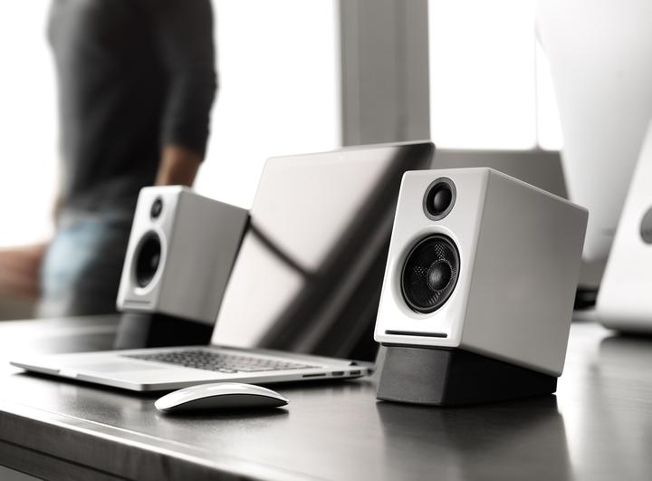 Actual product image Audioengine A2+ Wireless Pair, White (1 pair, 60 W)
