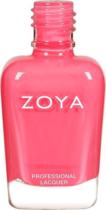 Actual product image Zoya Nail polish MAYA - Opaque Coral Red (Coral pink, Colour paint)