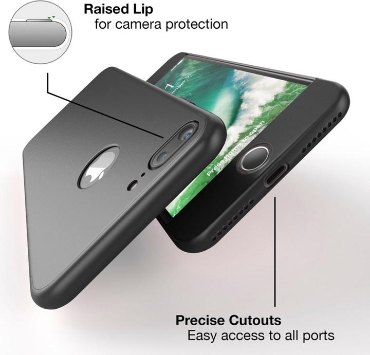 Actual product image Nalia 360 degree cell phone case (Apple iPhone 7 Plus)
