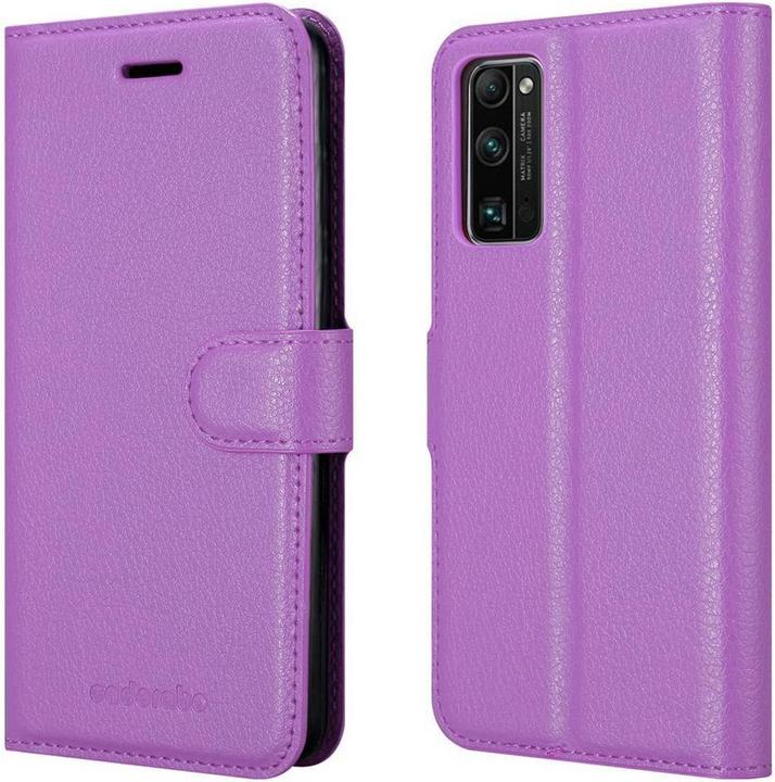 Actual product image Cadorabo Book with stand function cover (Honor 30 Pro+)