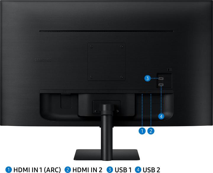 Productafbeelding Samsung MONITOR M5 DM500 27IN 1920X1080 4MS 3000:1 HDM (1920 x 1080 Pixels, 27")