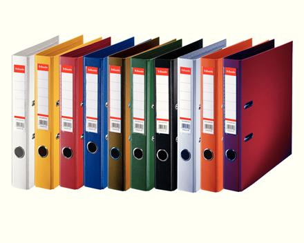 Image du produit Leitz Classeur en plastique Esselte Standard, DIN A4, 50 mm, assorti Couverture intérieure et extérieure (A4, 50 mm, 1 pièce(s))