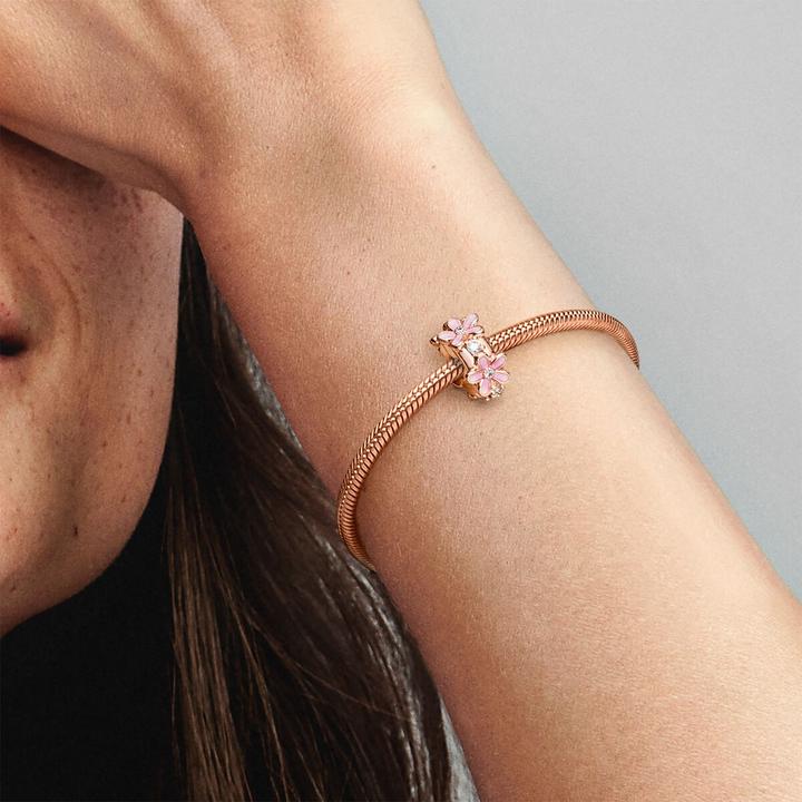 Produktbild Pandora Daisy Flower (Metall, rosevergoldet, Emaille)