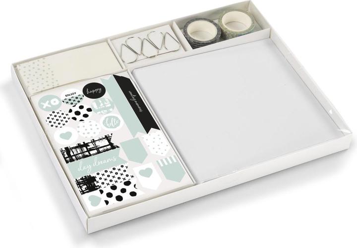 Produktbild Hama Kreativ-Set, Album selbst gestalten m. Multi-Zubehör, Foto-Geschenkidee DIY (18 x 18 cm)