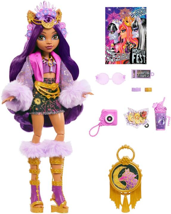 Productafbeelding Monster High Monster Fest Clawdeen Pop