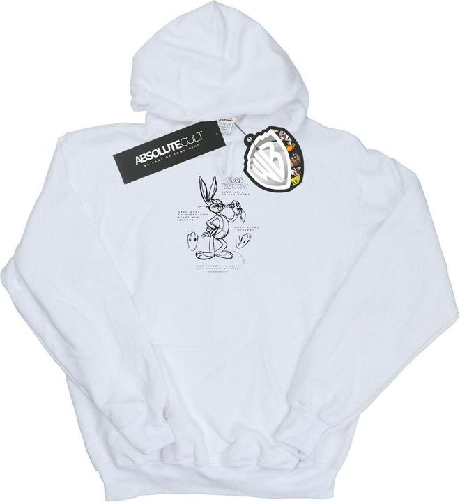 Produktbild Looney Tunes Bugs Bunny Drawing Instruction Kapuzenpullover (S)