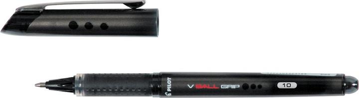 Image du produit Pilot Roller à encre V-Ball Grip (Noir, 12 x)