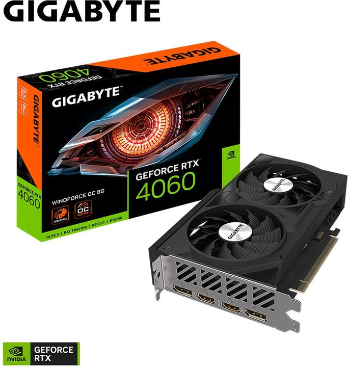 Gigabyte GeForce RTX 4060 WINDFORCE OC 8G (8 GB)