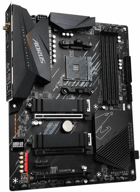 Productafbeelding Gigabyte B550 Aorus elite AX V2 (AM4, AMD B550, ATX)