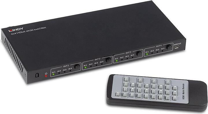 Image du produit Lindy Matrice HDMI 4K UHD 4x4