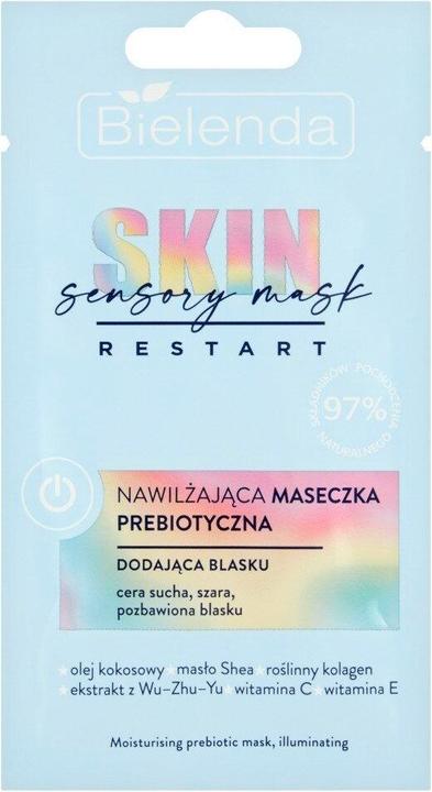 Produktbild Bielenda Skin Restart Sensory Mask Feuchtigkeitsspendende präbiotische Maske für trockene Haut 8ml (8 ml)