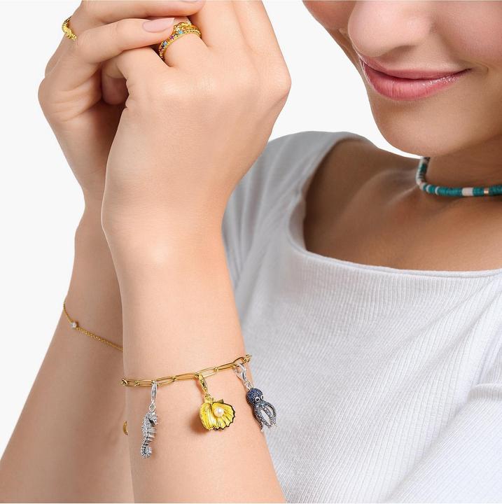 Immagine prodotto Thomas Sabo Charm Club Shell Oro (Argento 925, Placcatura in oro 750)