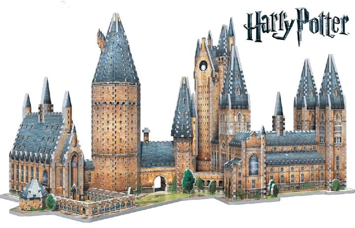 Actual product image Wrebbit 3D Hogwarts Great Hall (850 pieces)