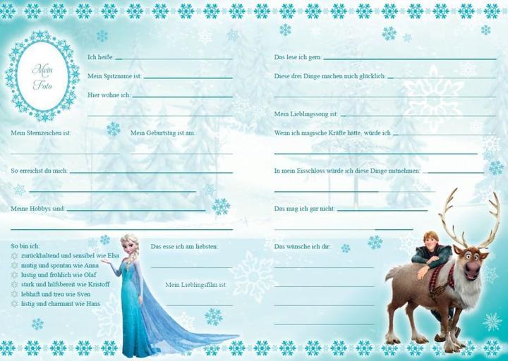 Produktbild Panini Disney Die Eiskönigin: Mein Elsa-Freundebuch (Deutsch, Disney, Walt, 2015)