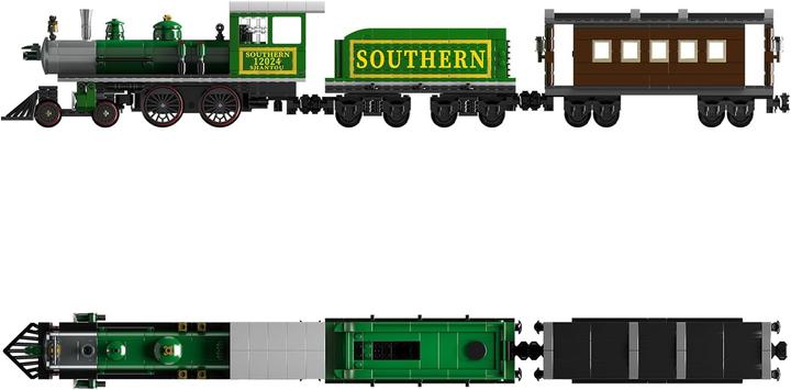 Actual product image Mould King Steam locomotive 4-4-0