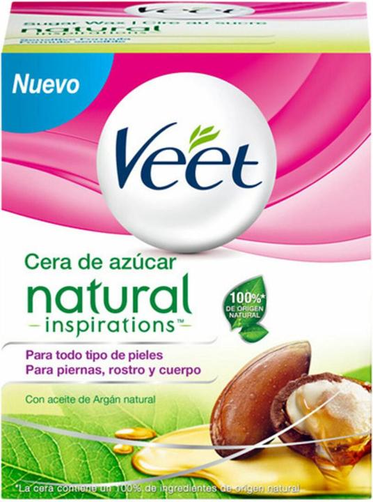Veet Natural Inspirations Haarentfernungswachs 250ml (250 ml, 1 x, 0.28 g)