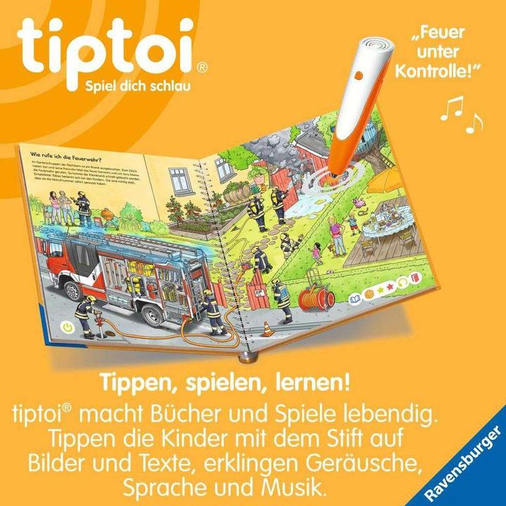 Produktbild tiptoi Bei der Feuerwehr (Deutsch, Daniela Flucht, Niklas Böwer, 2022)