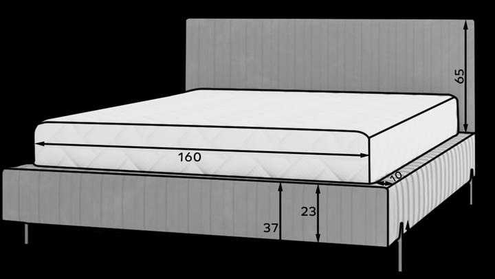 Produktbild ELTAP Plissa (160 x 200 cm)