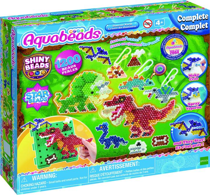 Actual product image Aquabeads Dinosaur craft set