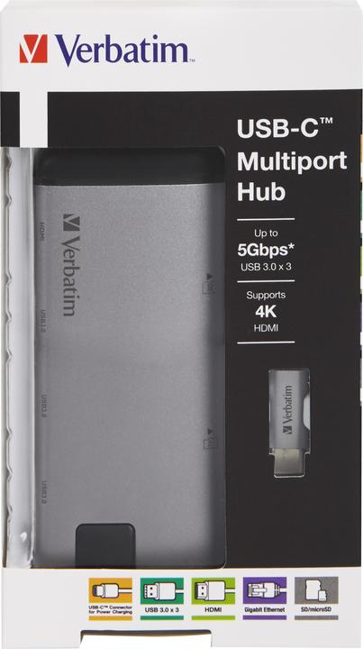 Produktbild Verbatim Multiport (USB-C, 1 Ports)