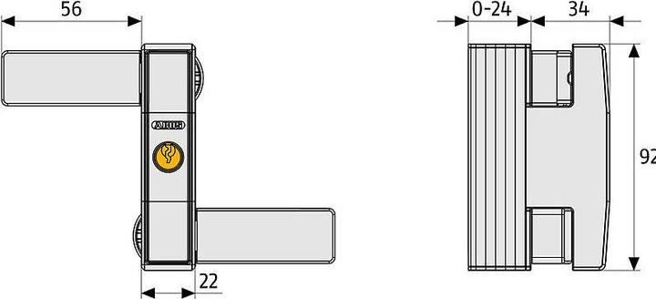 Produktbild Abus 2530 B AL0089