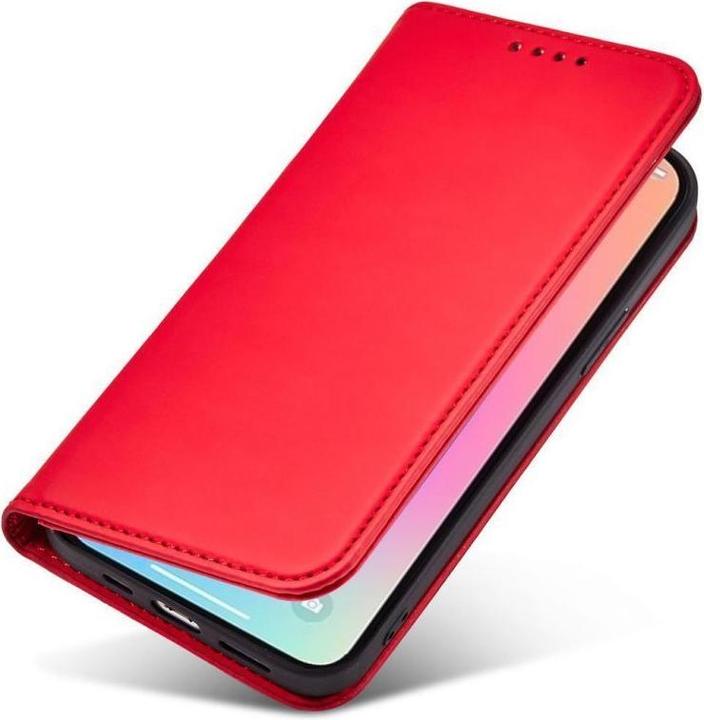Immagine prodotto Hurtel Custodia a calamita per Samsung Galaxy S23 Ultra flip cover wallet stand rosso (Samsung Galaxy S23 Ultra)