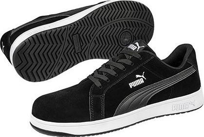 Actual product image Puma Iconic Suede Black Low S1P (S1P, 45)