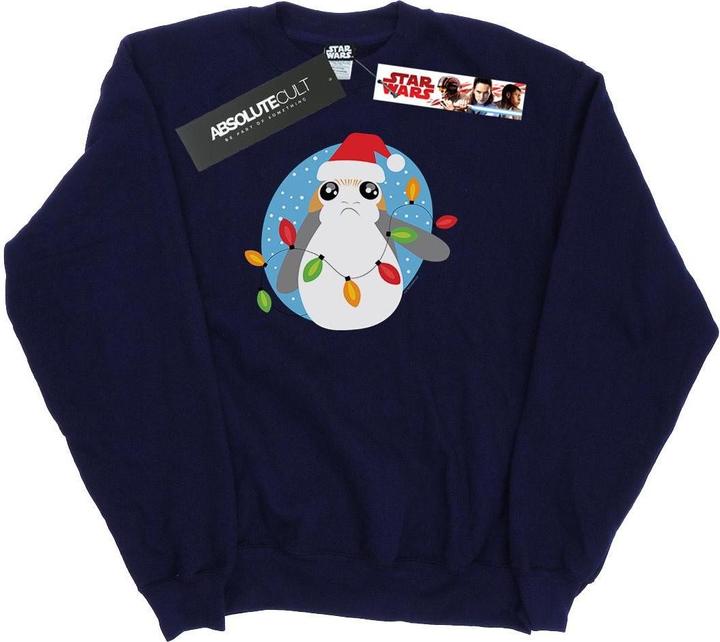 Produktbild Star Wars The Last Jedi Porg Christmas Lights Sweatshirt (L)