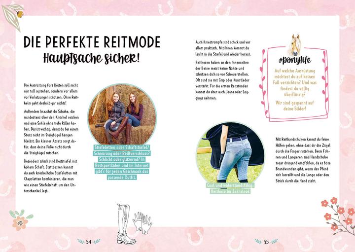 Produktbild #ponylife – Mein Pferde-Mitmach-Journal von den Social-Media-Stars Lia und Lea (Deutsch, Lea Schirdewahn, Carola von Kessel, Lia Beckmann, 2022)