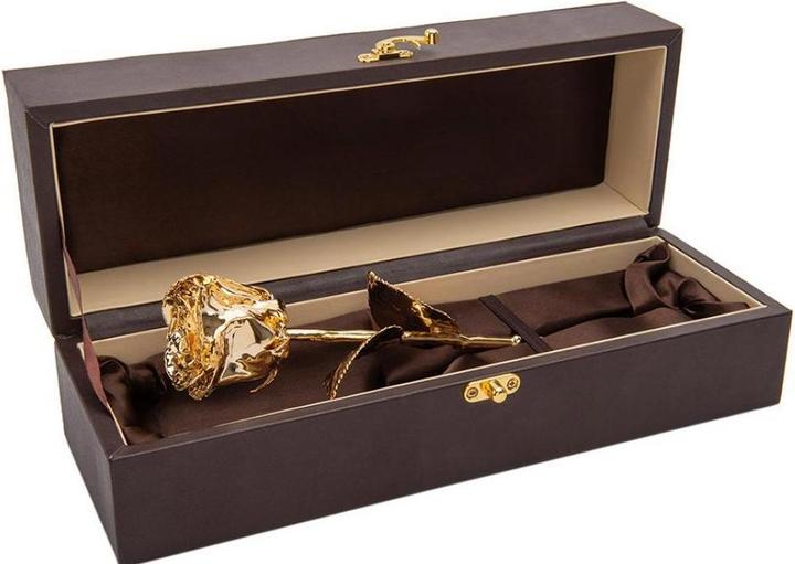 Actual product image TOP Gold Rose (34 x 12 x 10 cm)