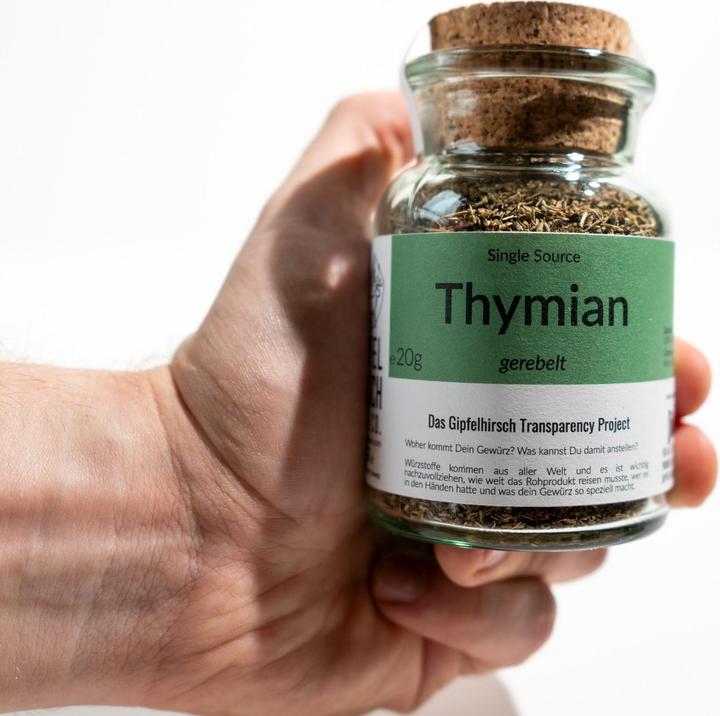 Actual product image Gipfelhirsch Thyme, rubbed (20 g)