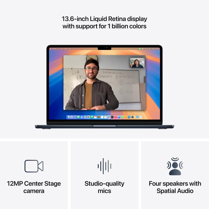 Produktbild Apple MacBook Air – 2025 (13.60", M4, 24 GB, 1000 GB, DE)