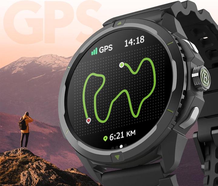 Image du produit Myphone Montres intelligentes Hammer Watch 2 | Montre intelligente | GPS (satellite) | AMOLED | 1,5" |