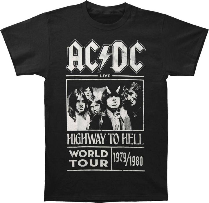 AC/DC Highway To Hell World Tour 19791980 TShirt