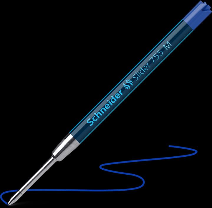 Produktbild Schneider Kugelschreiber Mine Grossraum Slider 755 M (Gelmine, Blau, 0.50 mm)