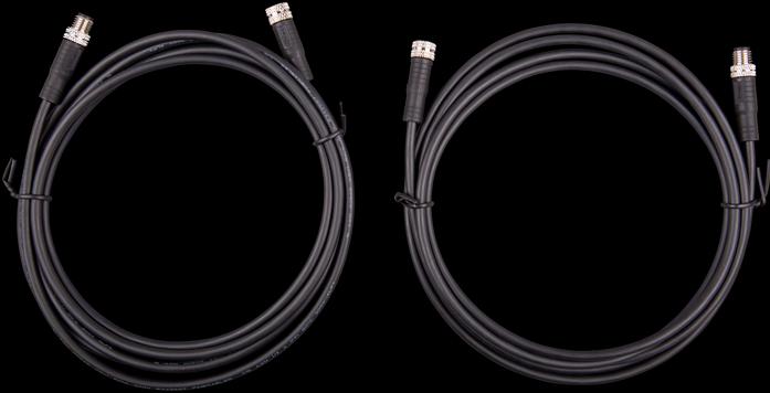 Actual product image Victron Energy Round connector M8 Victron 3-pole (pack of 2) 5m
