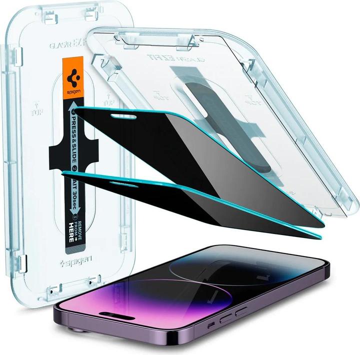 Produktbild Spigen EZ FIT GLAS.tR (1 Stück, Apple iPhone 14 Pro Max)