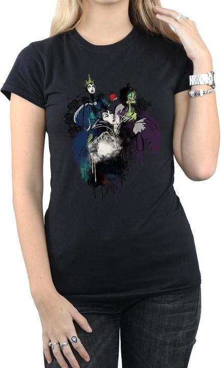 Image du produit Disney T-Shirt coton Villains Femme/Femme (S)
